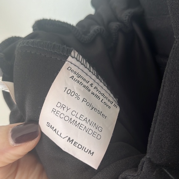 Natalie Rolt Khloe Jumpsuit Black Australian Designer Small/Medium ASOS Dion Lee - Picture 6 of 6